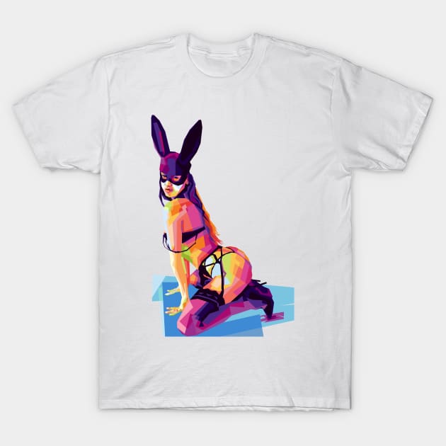 Sexy bunny girl T-Shirt by Danwpap2